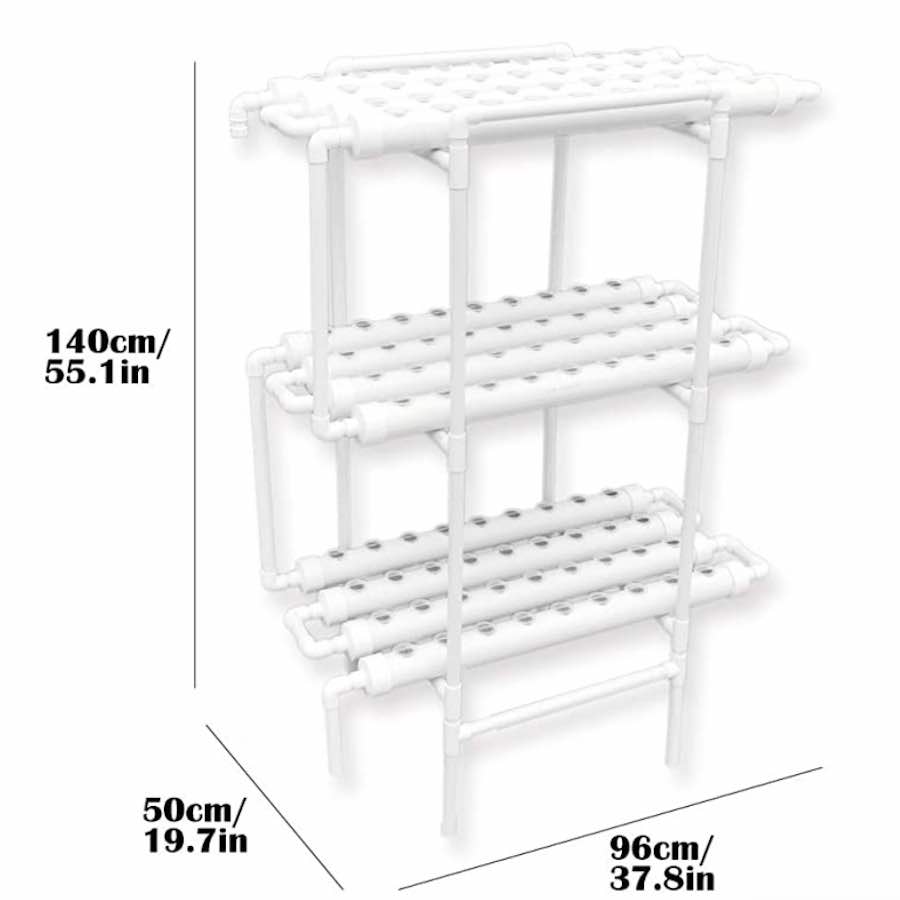 108 Cup NFT Hydroponic Kit