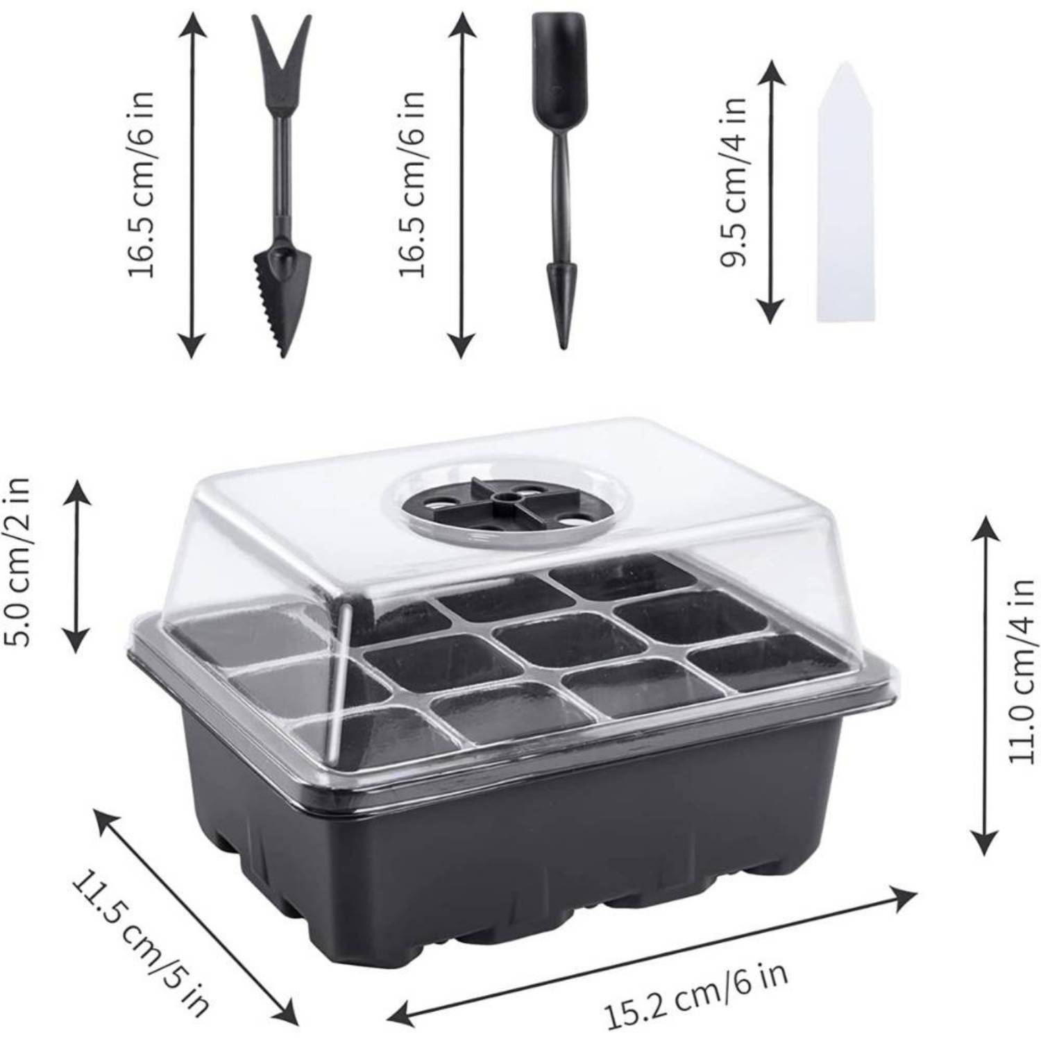 Seed Starter Trays, Pack of 5: image 2