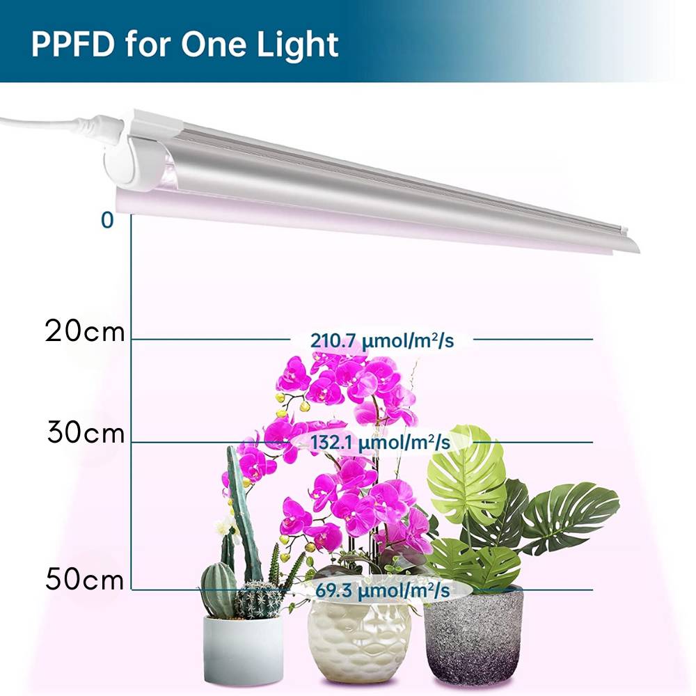 90 cm T8 Grow Lights, 9 Lamp Kit: image 4